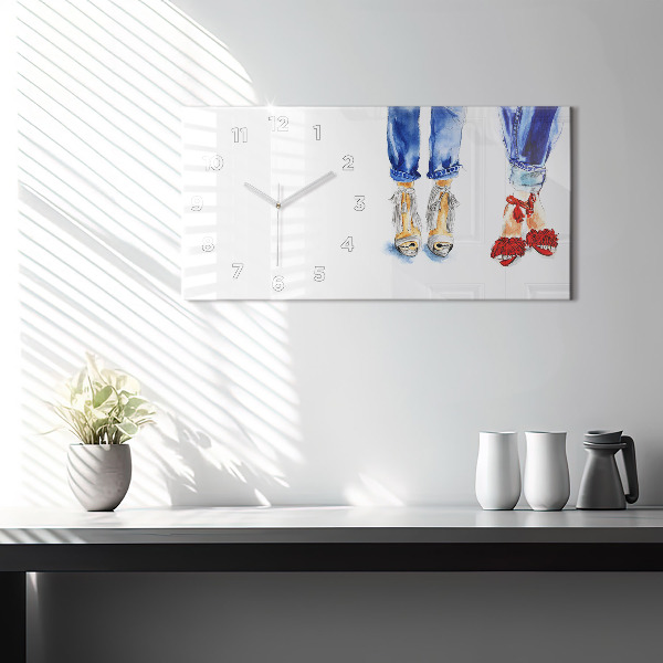 Reloj horizontal Alfileres de mujer