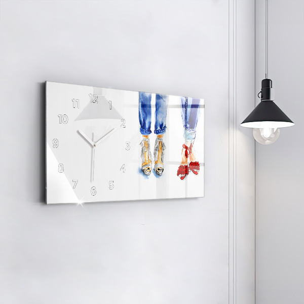 Reloj horizontal Alfileres de mujer