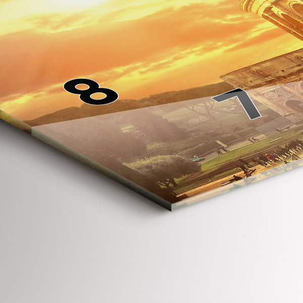 Reloj horizontal Coliseo romano