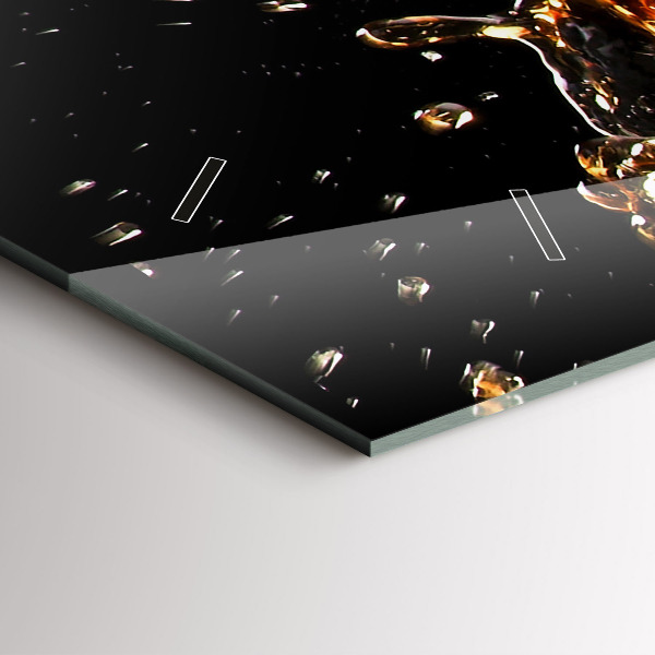 Reloj horizontal Bebida con hielo