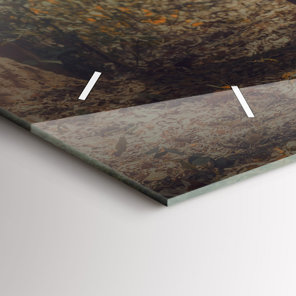 Reloj horizontal Monje guiando elefantes