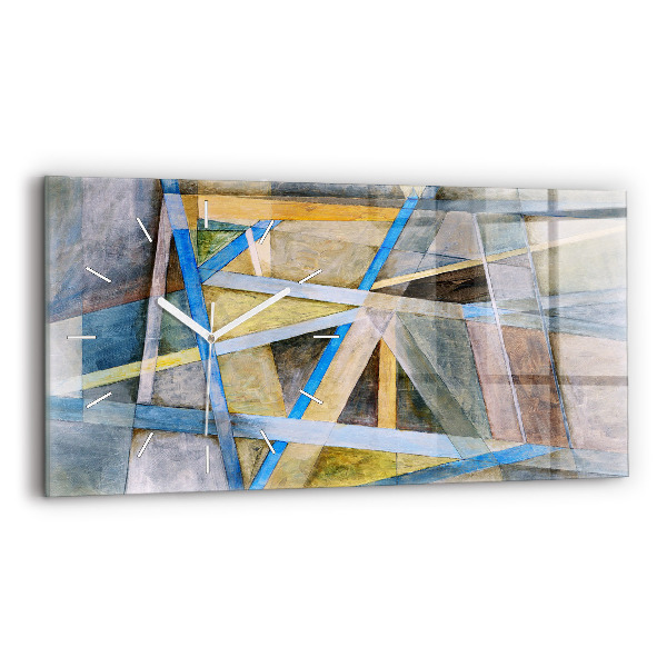 Reloj de cristal horizontal Pintura impresionista