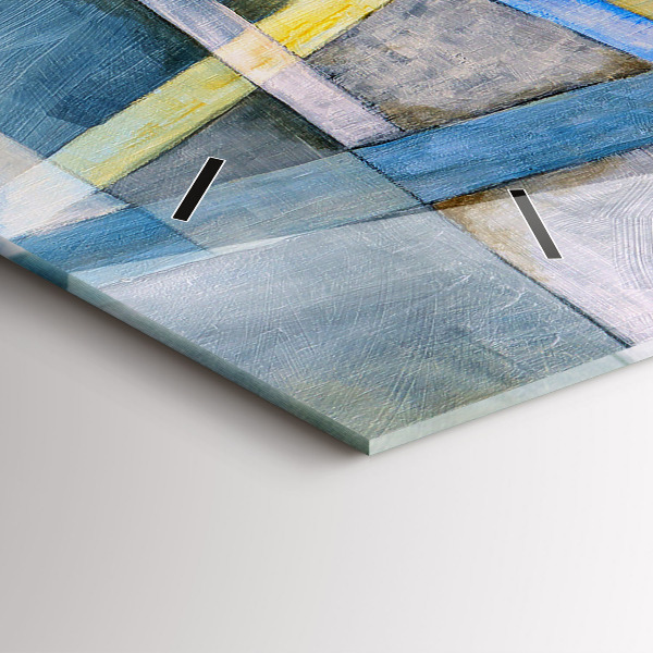 Reloj de cristal horizontal Pintura impresionista