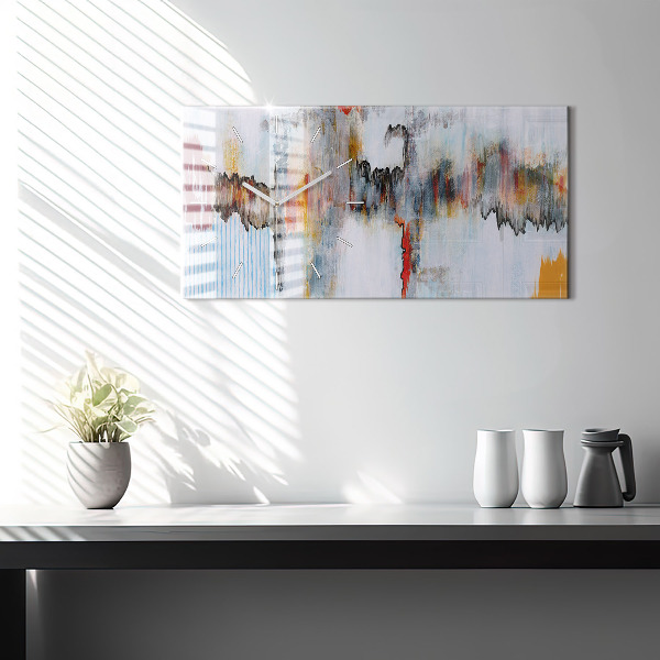 Reloj horizontal Abstracción