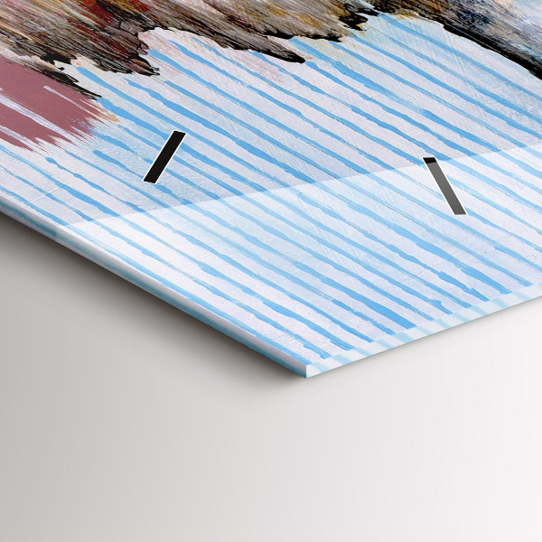 Reloj horizontal Abstracción