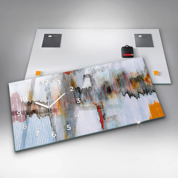 Reloj horizontal Abstracción