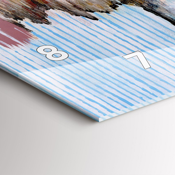 Reloj horizontal Abstracción