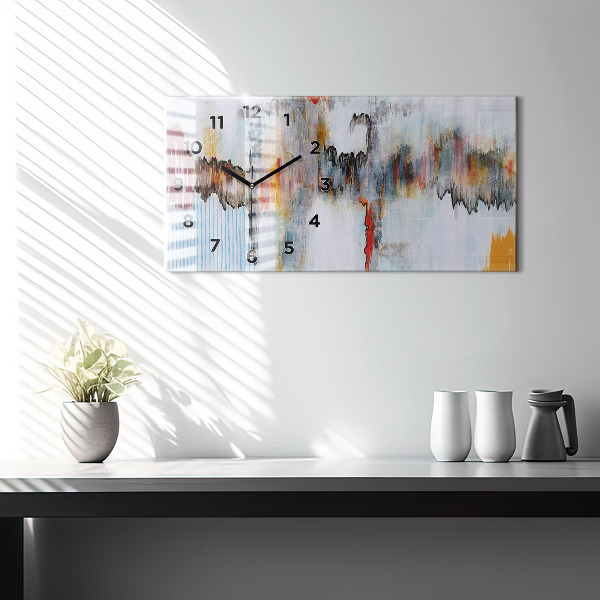 Reloj horizontal Abstracción