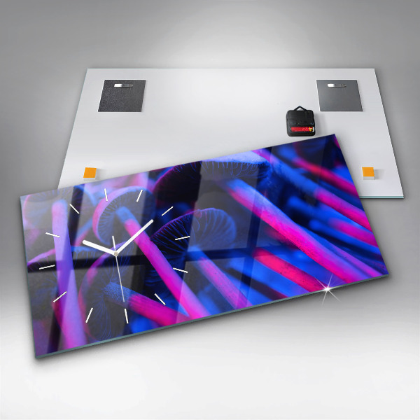 Reloj horizontal Setas mágicas en colores