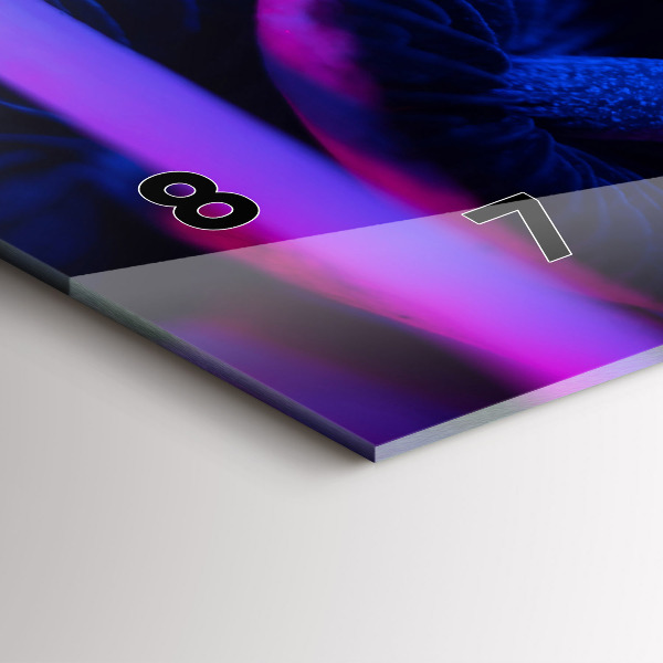 Reloj horizontal Setas mágicas en colores