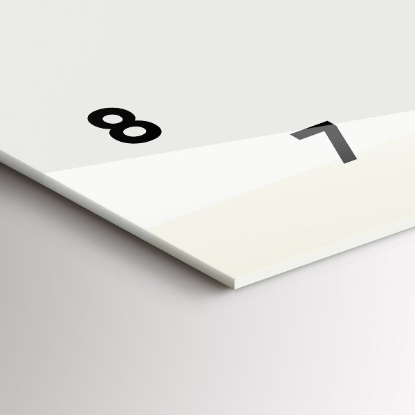 Reloj horizontal Mujer bailarina abstracta