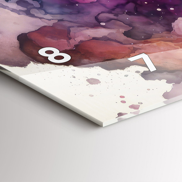 Reloj de cristal horizontal Meditación de estilo de vida