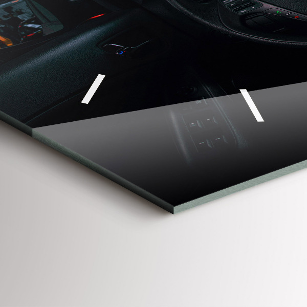 Reloj de cristal horizontal Coche en Tokio