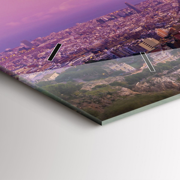 Reloj horizontal Barcelona Bunkers El Carmel