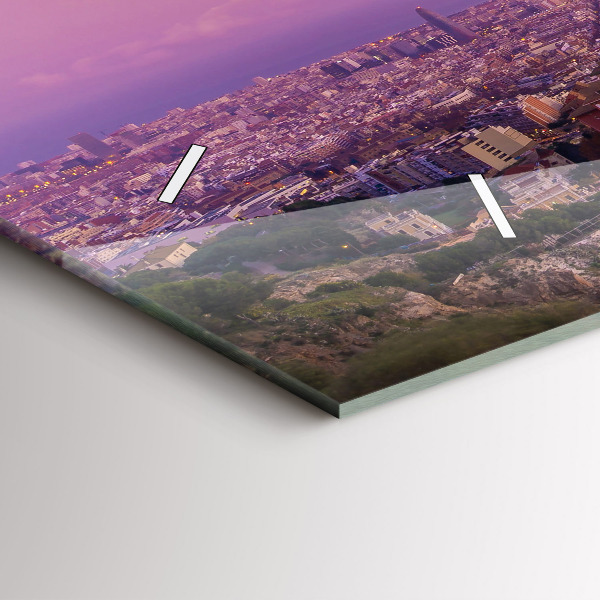 Reloj horizontal Barcelona Bunkers El Carmel