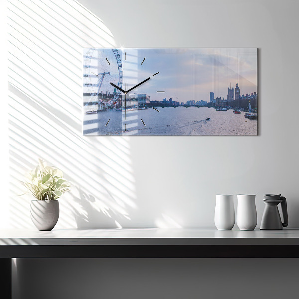 Reloj horizontal Panorama del London Eye