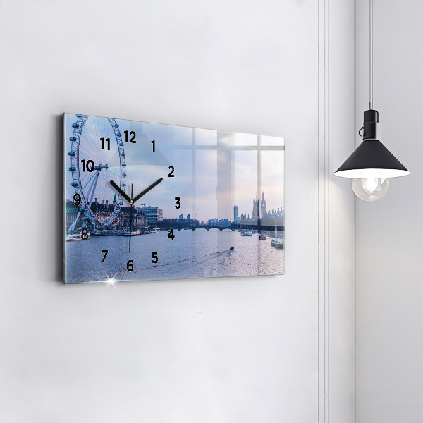 Reloj horizontal Panorama del London Eye