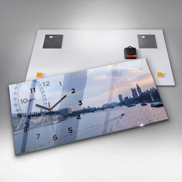 Reloj horizontal Panorama del London Eye