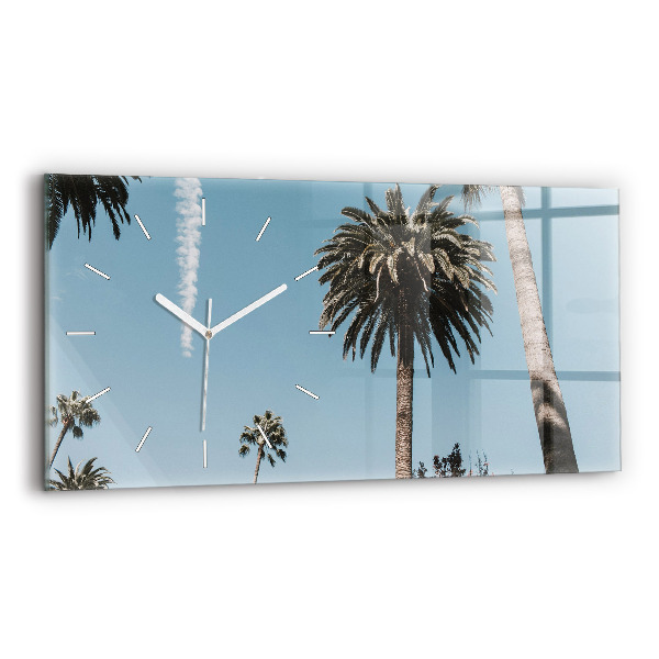 Reloj horizontal Palmeras en Los Ángeles