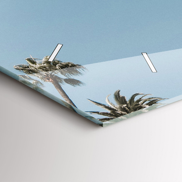 Reloj horizontal Palmeras en Los Ángeles