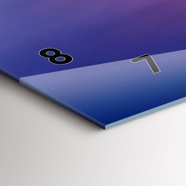 Reloj horizontal Pie de foto