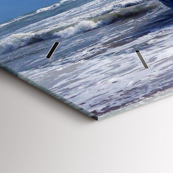 Reloj de cristal horizontal Embarcación hundida