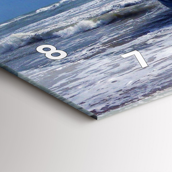 Reloj de cristal horizontal Embarcación hundida