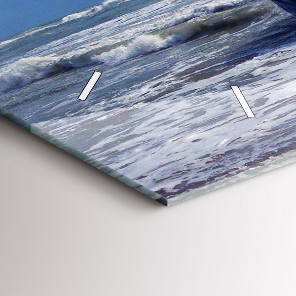 Reloj de cristal horizontal Embarcación hundida