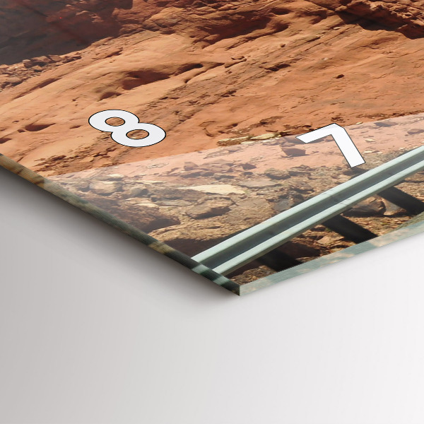 Reloj horizontal Ruta 66 en EEUU