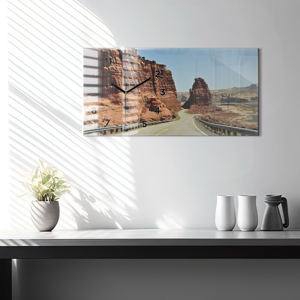 Reloj horizontal Ruta 66 en EEUU