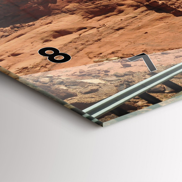 Reloj horizontal Ruta 66 en EEUU