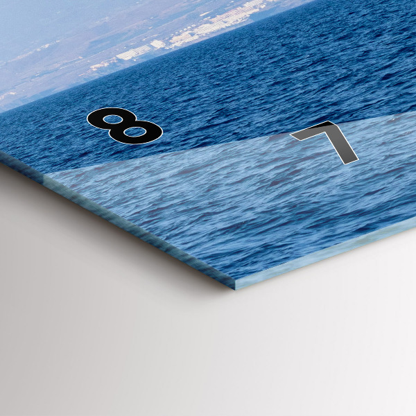 Reloj de cristal horizontal Yate en Tenerife