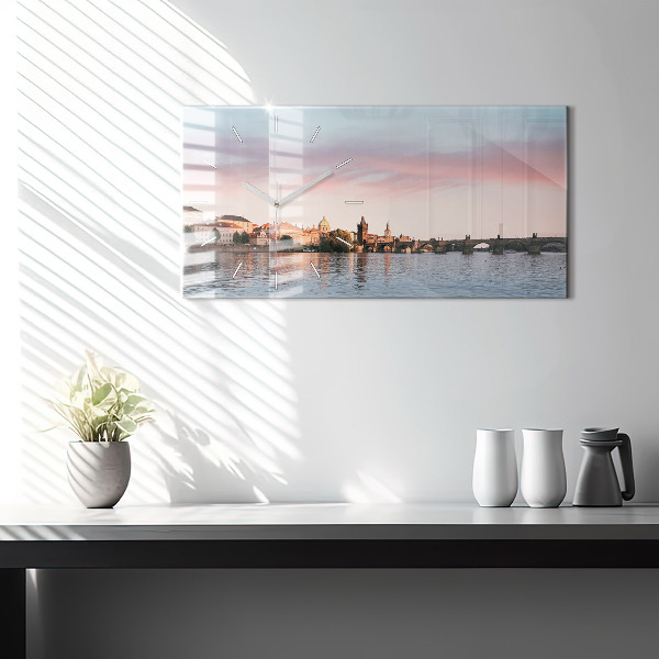 Reloj horizontal Puente de Carlos en Praga