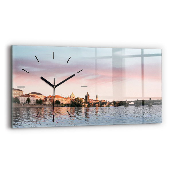 Reloj horizontal Puente de Carlos en Praga