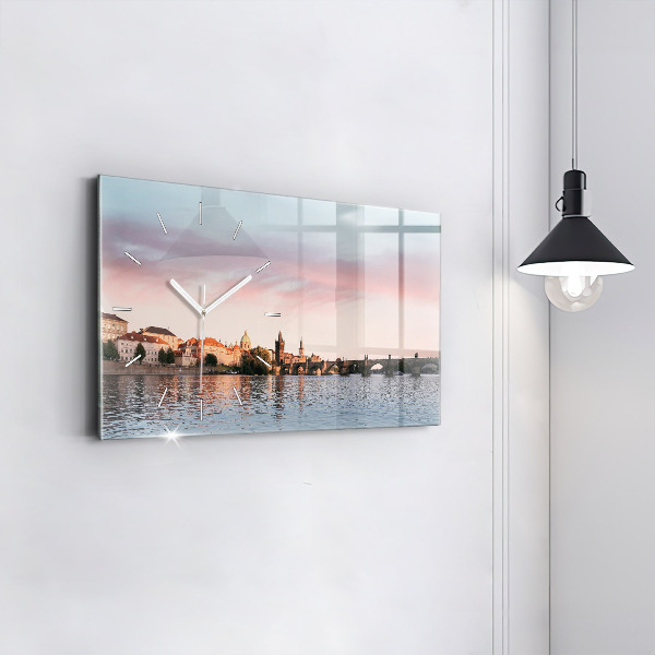 Reloj horizontal Puente de Carlos en Praga