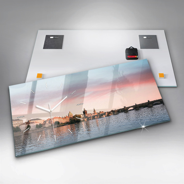Reloj horizontal Puente de Carlos en Praga