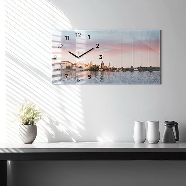 Reloj horizontal Puente de Carlos en Praga
