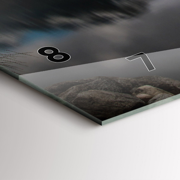 Reloj horizontal Altos Tatras en Eslovaquia