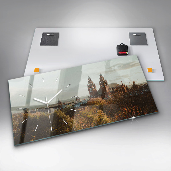 Reloj de cristal horizontal Galería de arte en Glasgow