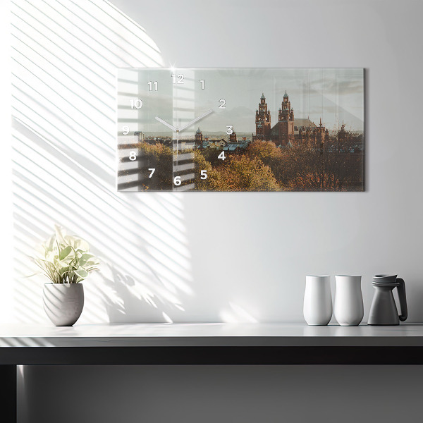 Reloj de cristal horizontal Galería de arte en Glasgow