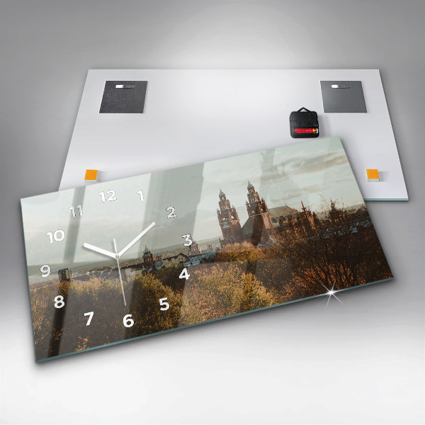 Reloj de cristal horizontal Galería de arte en Glasgow