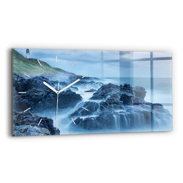 Reloj de cristal horizontal Faro