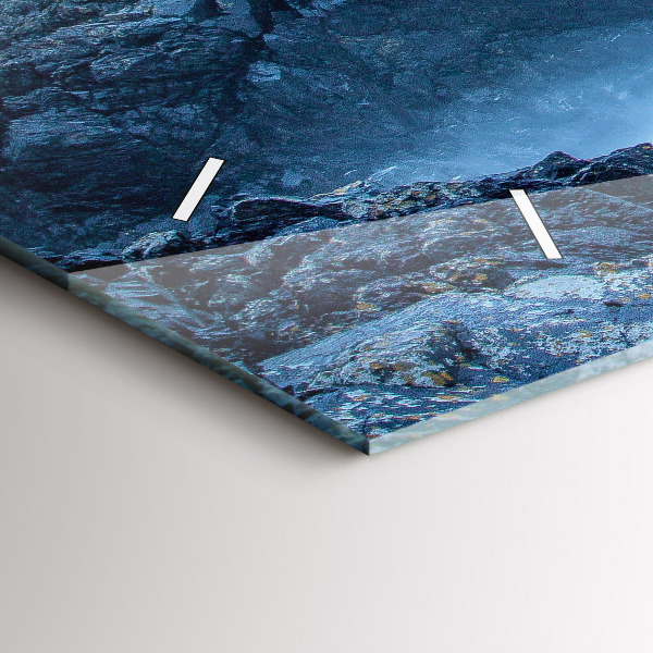 Reloj de cristal horizontal Faro