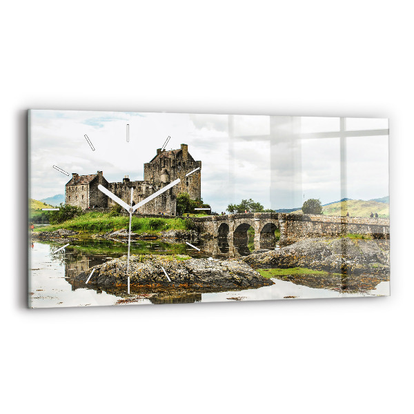 Reloj horizontal Castillo de Eilean Donan Escocia