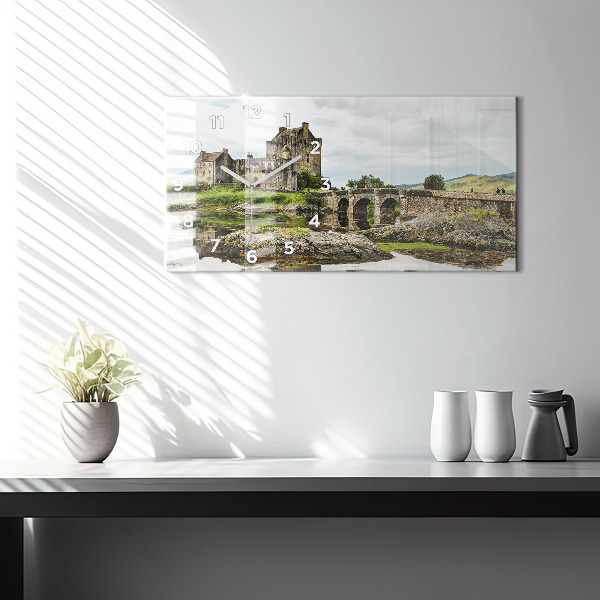 Reloj horizontal Castillo de Eilean Donan Escocia