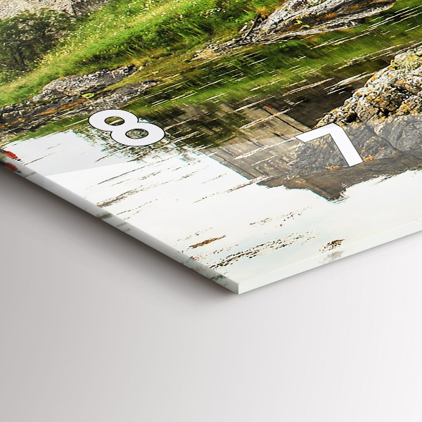 Reloj horizontal Castillo de Eilean Donan Escocia