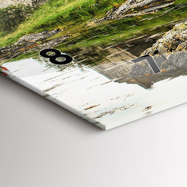 Reloj horizontal Castillo de Eilean Donan Escocia