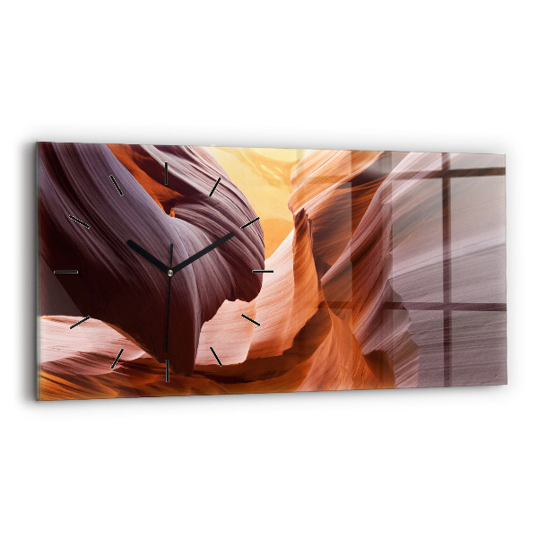 Reloj de cristal horizontal Cañón del Antílope