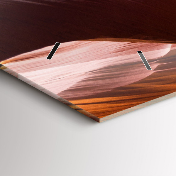 Reloj de cristal horizontal Cañón del Antílope