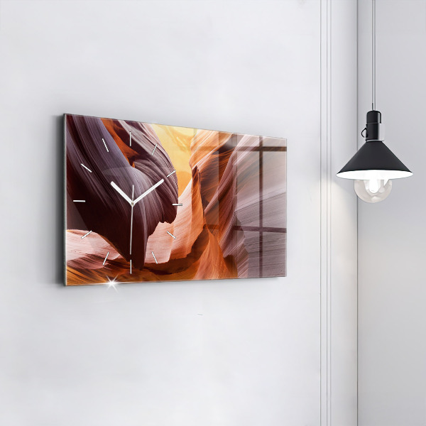 Reloj de cristal horizontal Cañón del Antílope